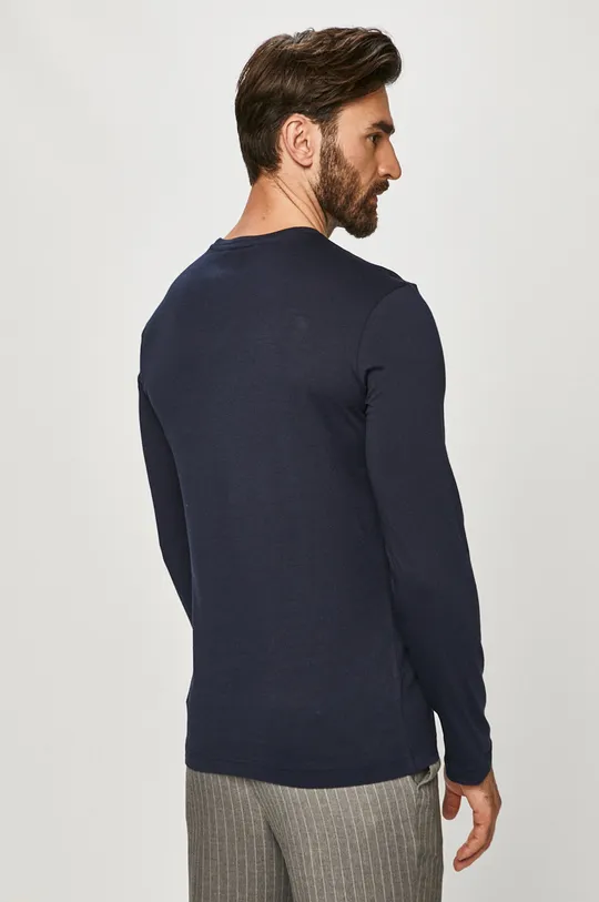 Βαμβακερή μπλούζα με μακριά μανίκια Lacoste 