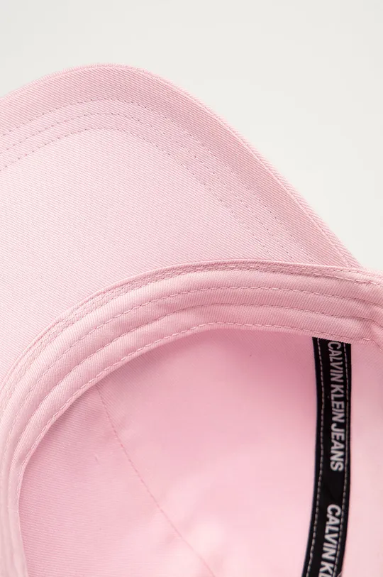 rózsaszín Calvin Klein Jeans sapka