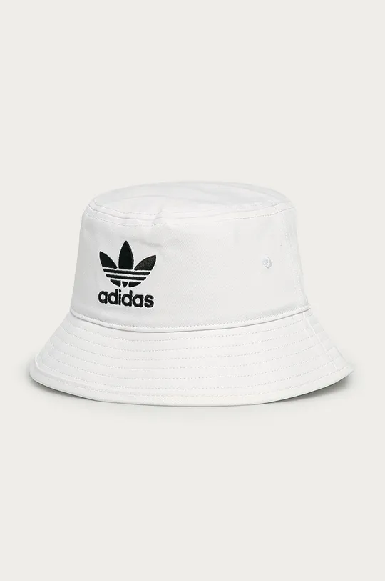 alb adidas Originals pălărie FQ4641 De femei