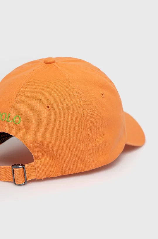 Čiapka Polo Ralph Lauren oranžová