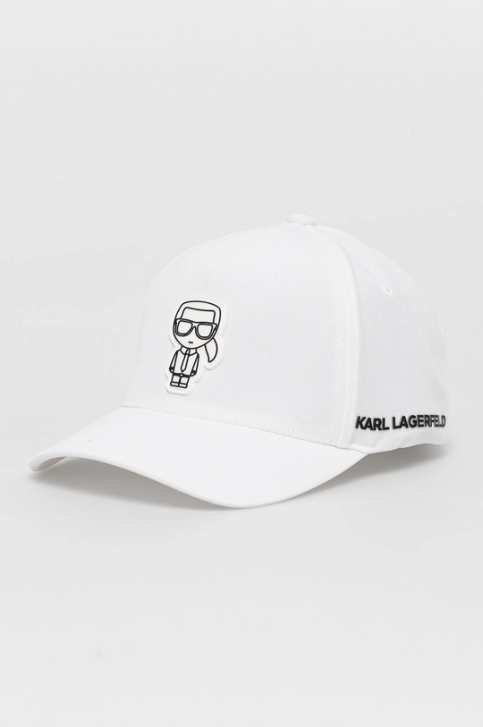 biały Karl Lagerfeld Czapka 511118.805613 Męski