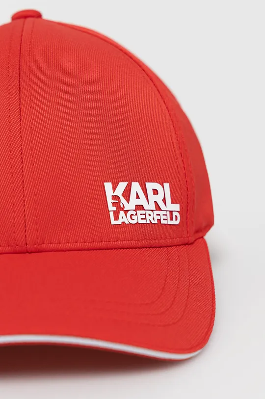 Čiapka Karl Lagerfeld červená