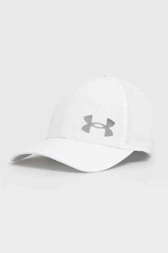 bela Kapa na šilt Under Armour Isochill Armourvent Moški