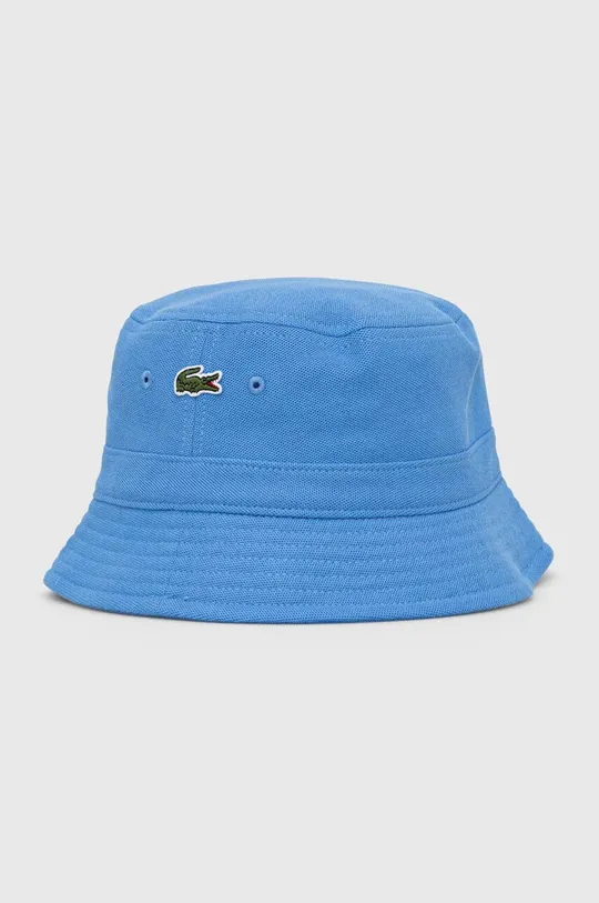 plava Pamučni šešir Lacoste Unisex