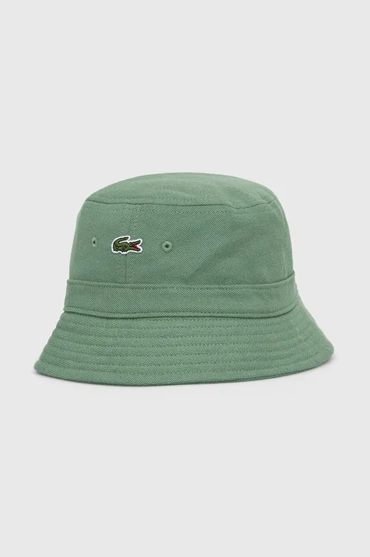 zielony Lacoste kapelusz bawełniany Unisex