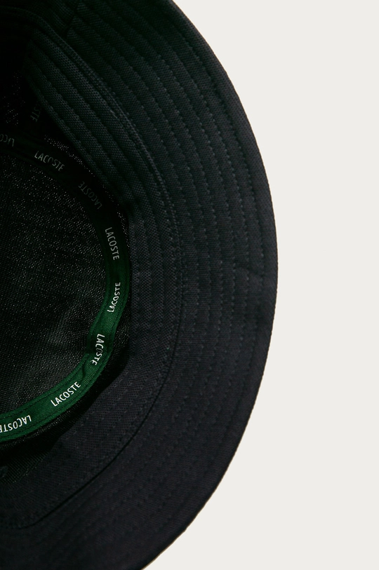 navy Lacoste cotton hat