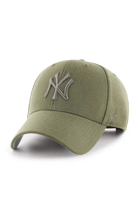 зелёный 47 brand - Кепка MLB New York Yankees Мужской