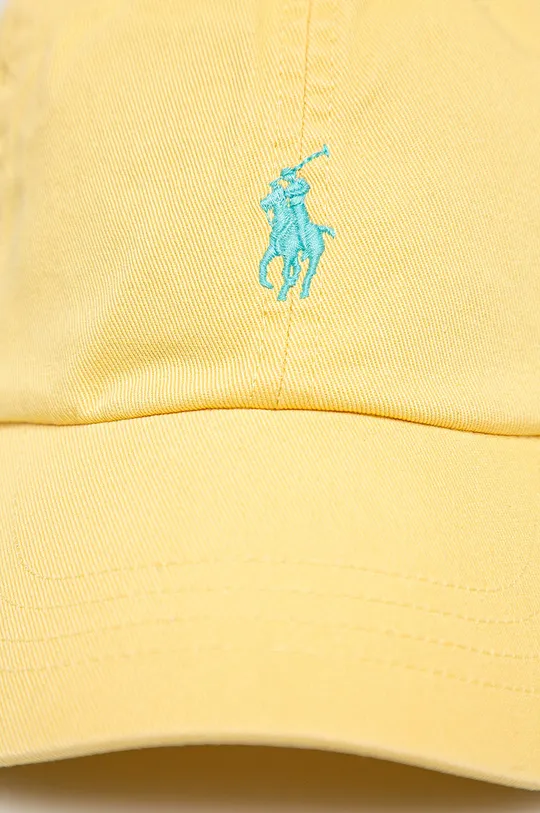 Čiapka Polo Ralph Lauren žltá