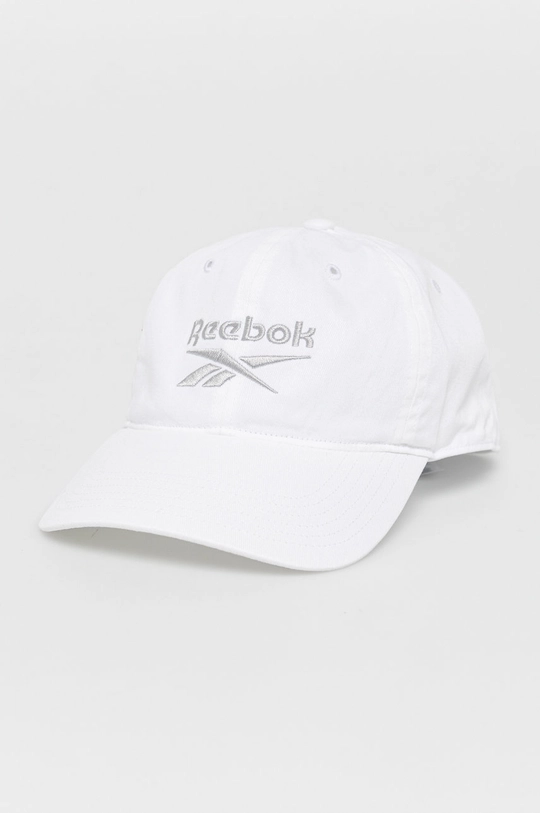 biały Reebok Czapka GN8404 Unisex