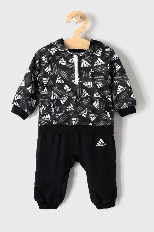 czarny adidas Performance Dres dziecięcy GM8964 Chłopięcy