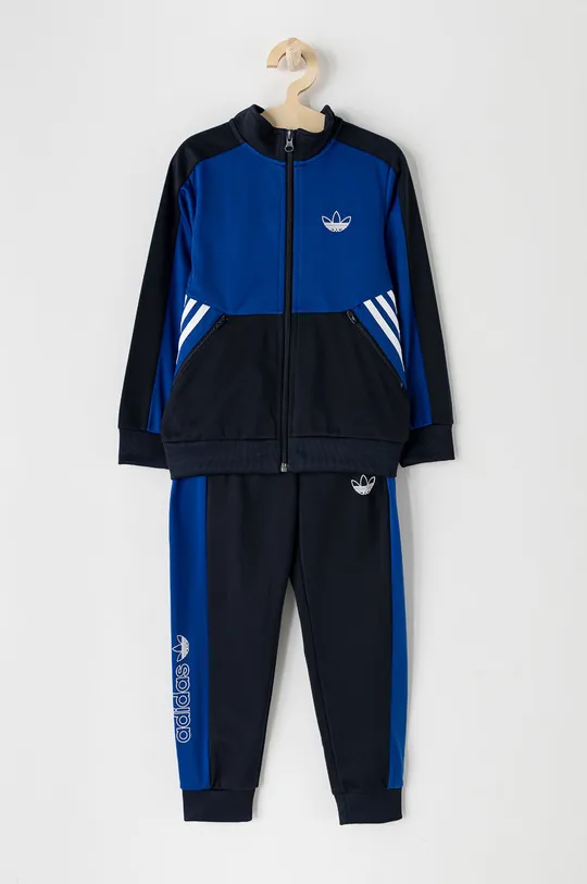 тёмно-синий Детский спортивный костюм adidas Originals Для мальчиков