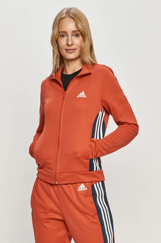 adidas Performance - Спортивний костюм GP9614 помаранчевий