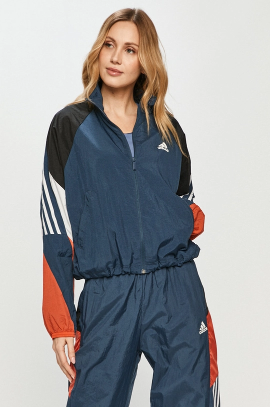 adidas Performance - Dres GL9461 granatowy