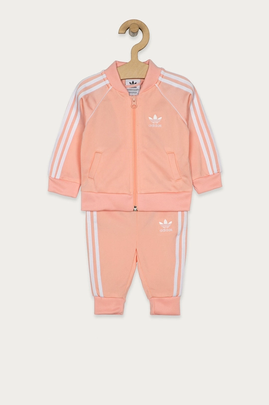 рожевий adidas Originals - Дитячий спортивний костюм 62-104 cm Для дівчаток