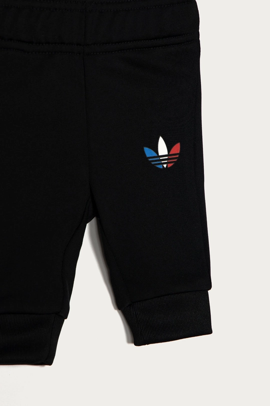 чорний adidas Originals - Дитячий спортивний костюм 62-104 cm