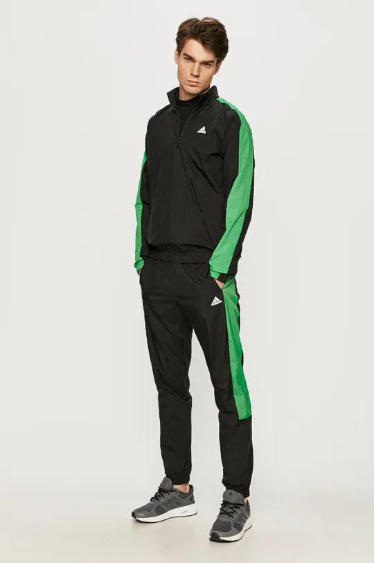 чорний adidas Performance - Спортивний костюм GN3016 Чоловічий