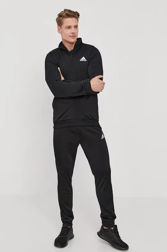 Спортивный костюм adidas чёрный