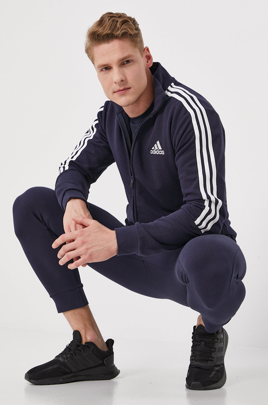 Спортивный костюм adidas мужской цвет синий | ANSWEAR.ua