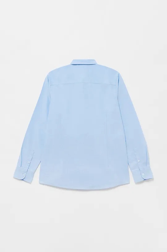 OVS - Detská bavlnená košeľa modrá
