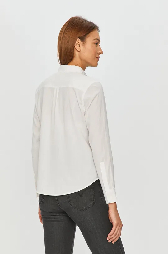 λευκό Levi's - Βαμβακερό πουκάμισο