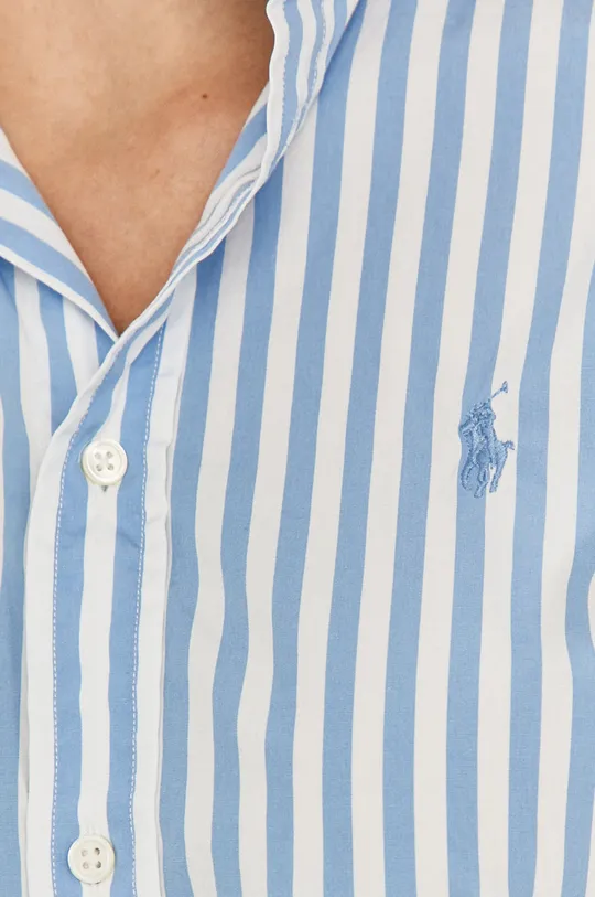 Polo Ralph Lauren - Βαμβακερό πουκάμισο μπλε