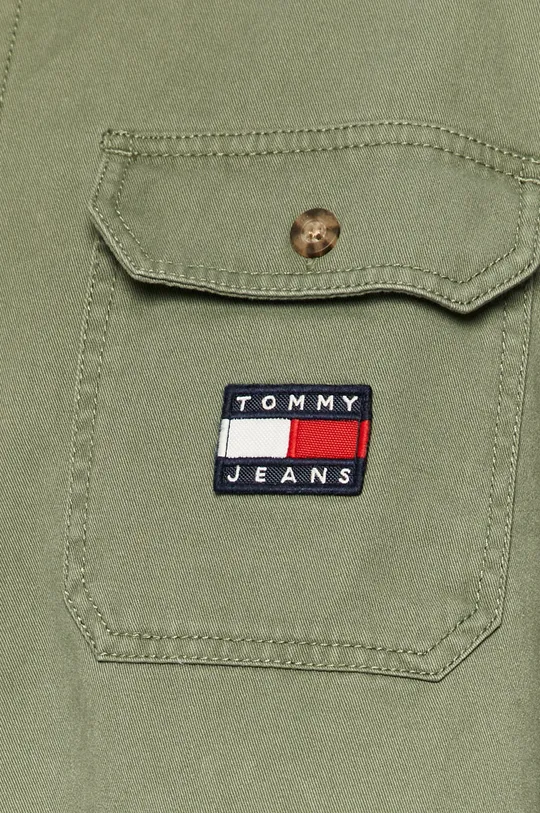 Tommy Jeans - Хлопковая рубашка Женский