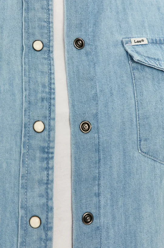 Lee - Koszula jeansowa niebieski