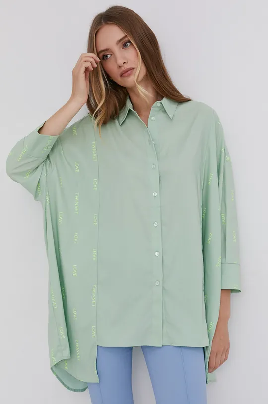 Рубашка Twinset зелёный