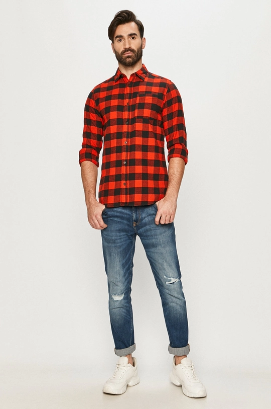 Jack & Jones - Koszula bawełniana 100 % Bawełna