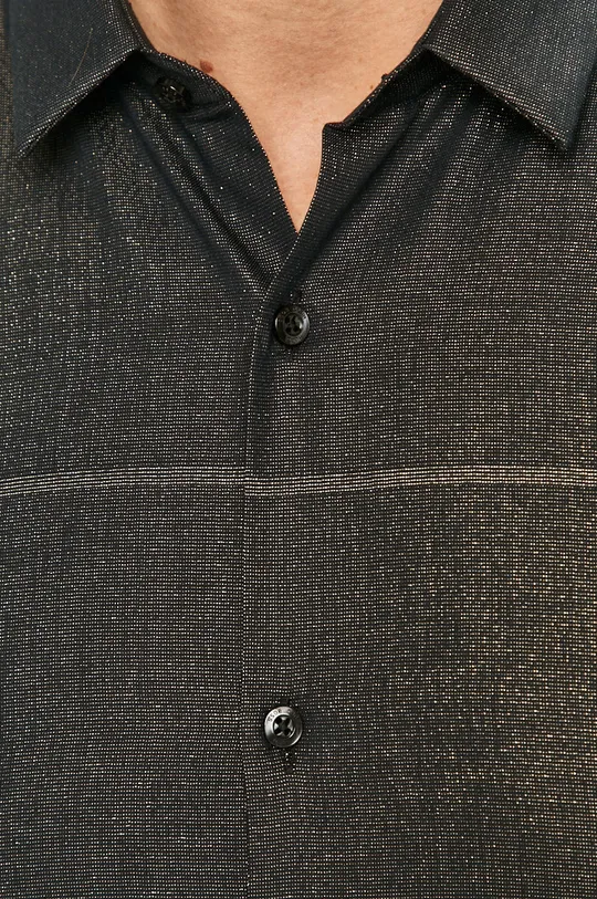 Hugo - Бавовняна сорочка чорний