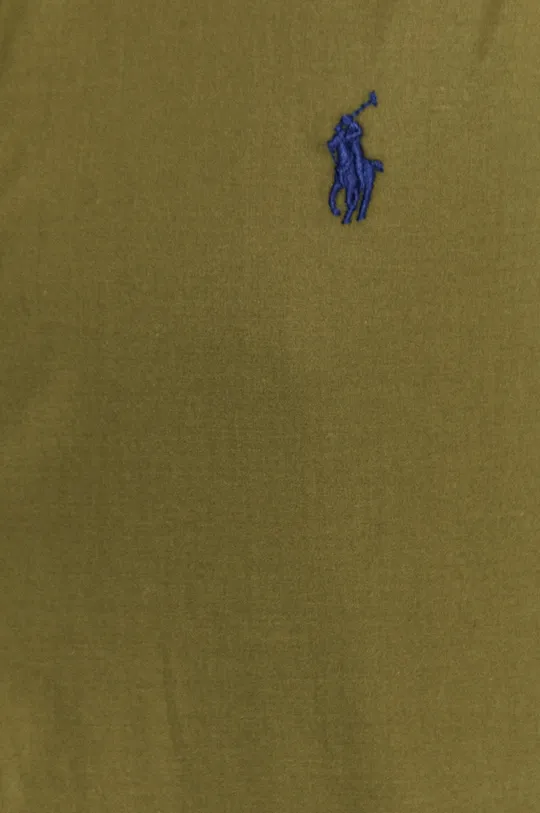 Polo Ralph Lauren - Хлопковая рубашка зелёный