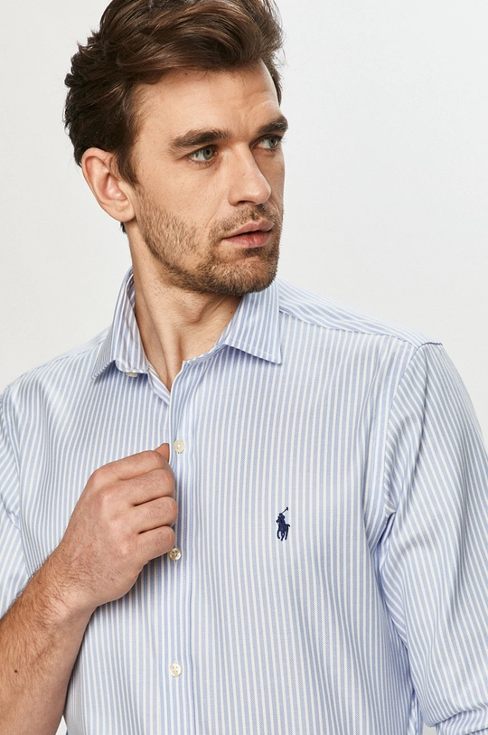 niebieski Polo Ralph Lauren - Koszula 712829944005 Męski