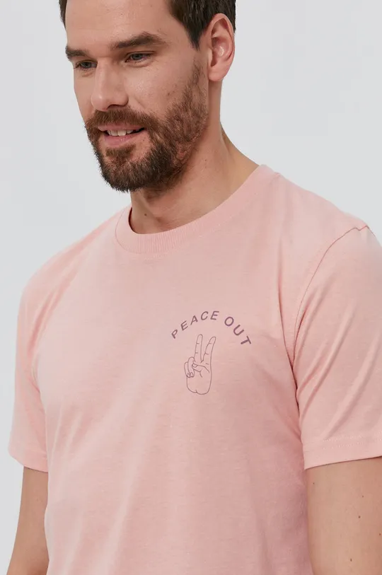 różowy Selected Homme T-shirt