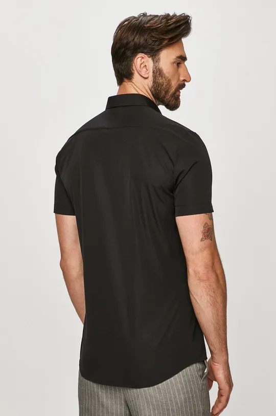 čierna Hugo - Bavlnená košeľa