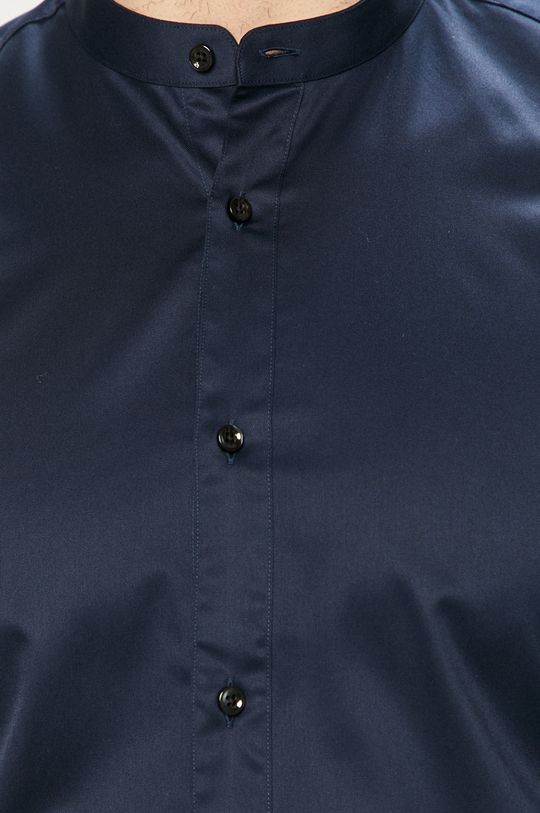 Hugo - Bavlnená košeľa tmavomodrá