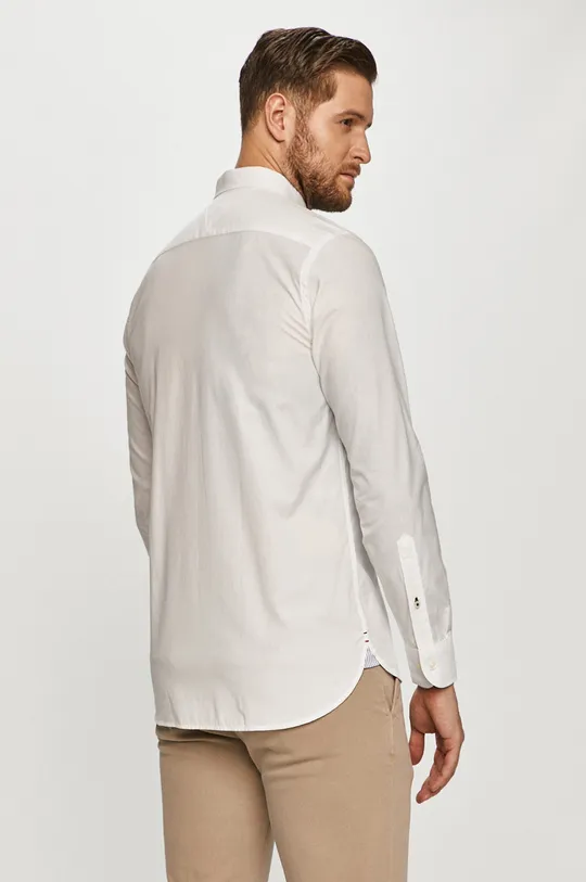 biela Tommy Hilfiger - Bavlnená košeľa