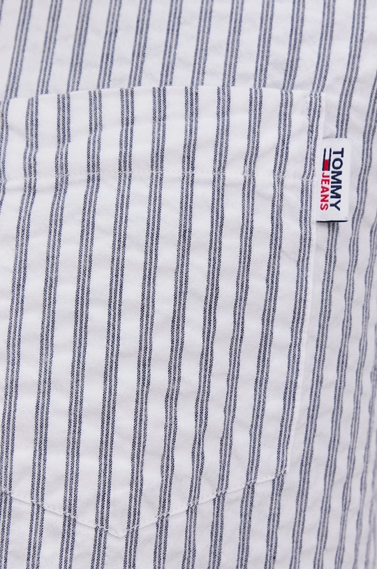 Tommy Jeans koszula bawełniana DM0DM10161.4891 granatowy