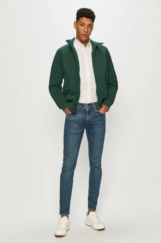 Trussardi Jeans - Koszula bawełniana 100 % Bawełna