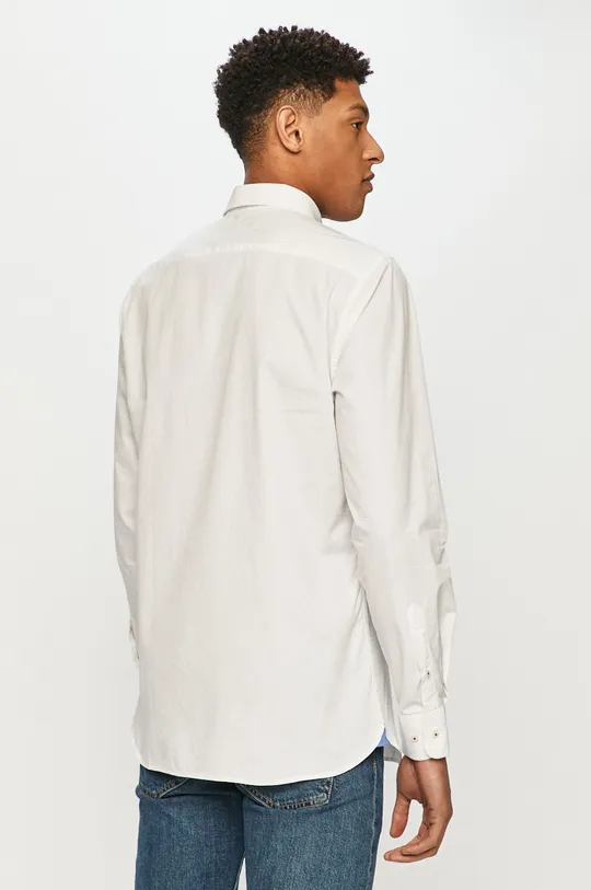 biela Trussardi Jeans - Bavlnená košeľa