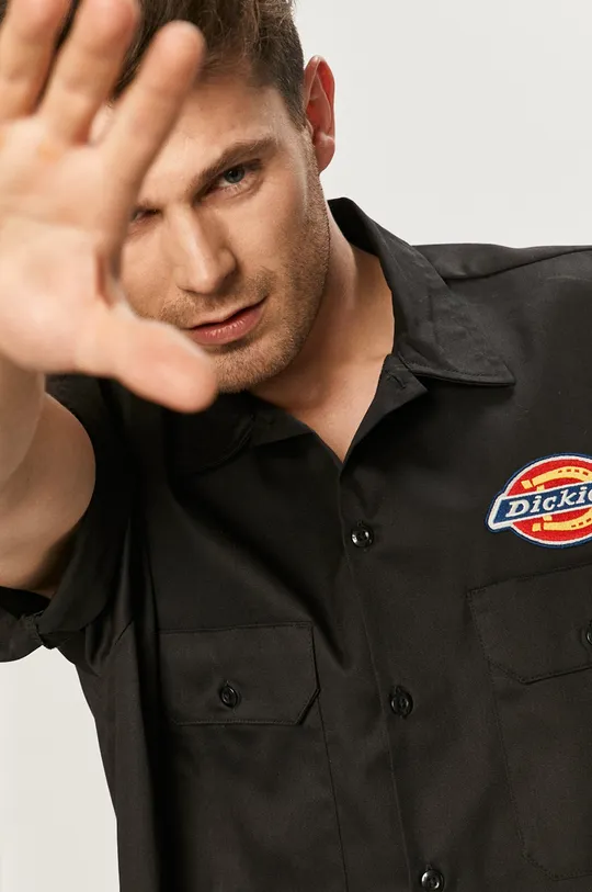 čierna Košeľa Dickies Pánsky