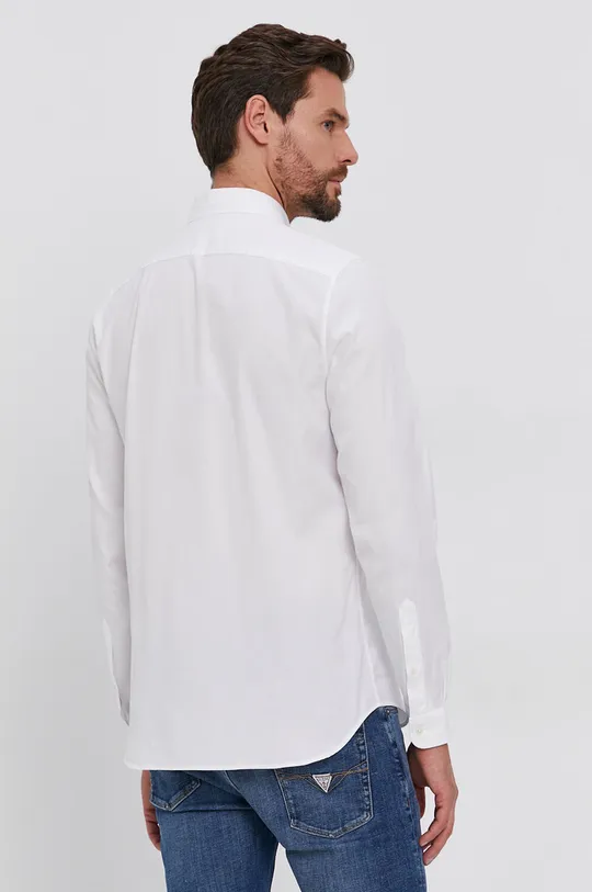 білий Бавовняна сорочка Lacoste