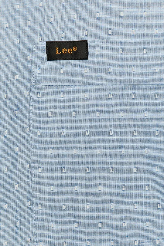 Lee - Koszula bawełniana niebieski