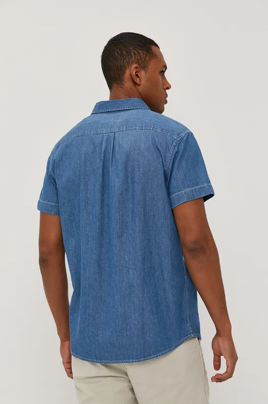 niebieski Wrangler Koszula bawełniana