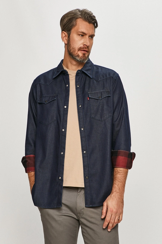 sötétkék Levi's - Farmering Férfi