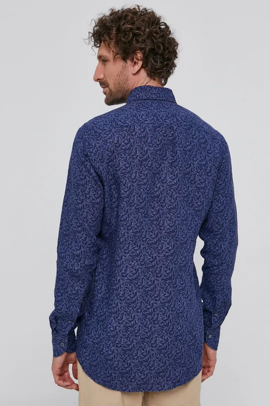 тёмно-синий Рубашка Emanuel Berg
