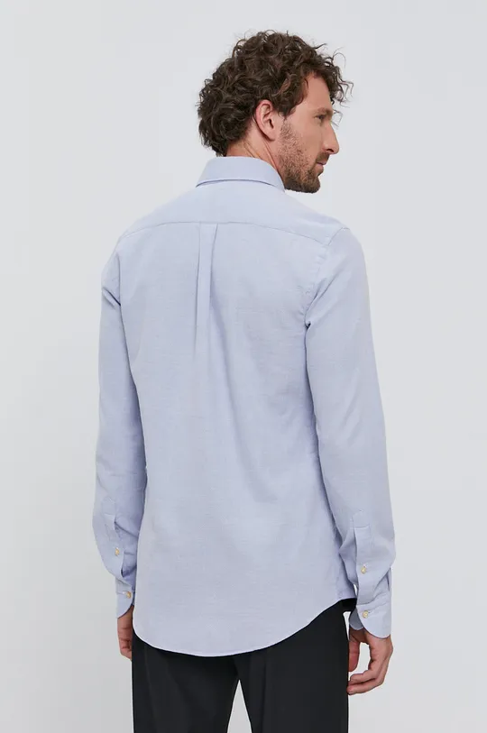 блакитний Бавовняна сорочка Emanuel Berg