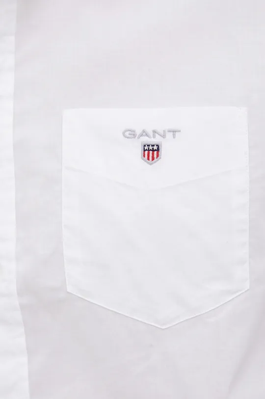 bianco Gant camicia in cotone