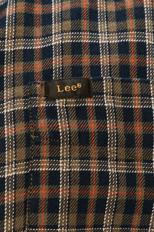 Lee - Памучна риза маслина