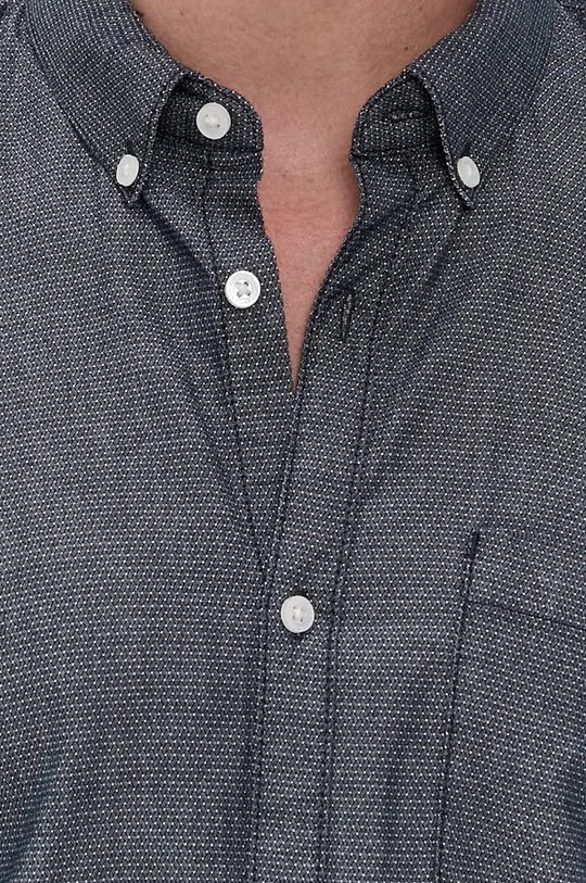 Бавовняна сорочка Tom Tailor темно-синій
