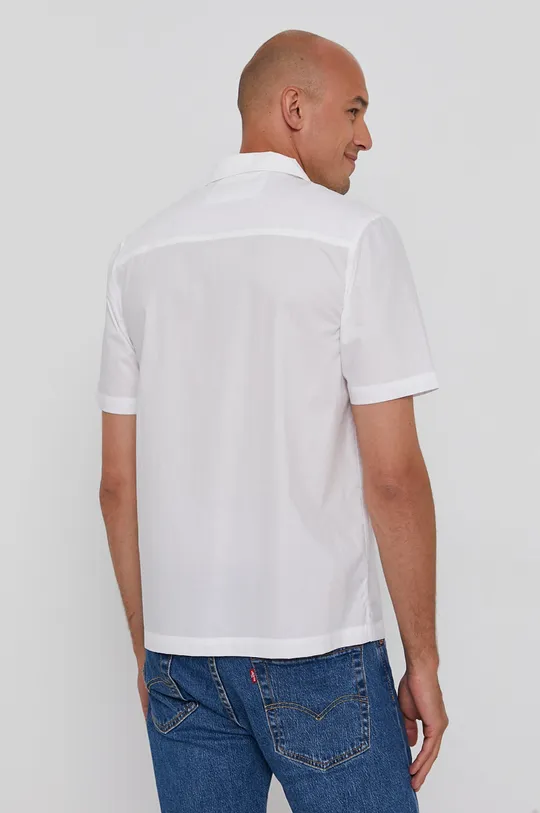 білий Бавовняна сорочка Lyle & Scott